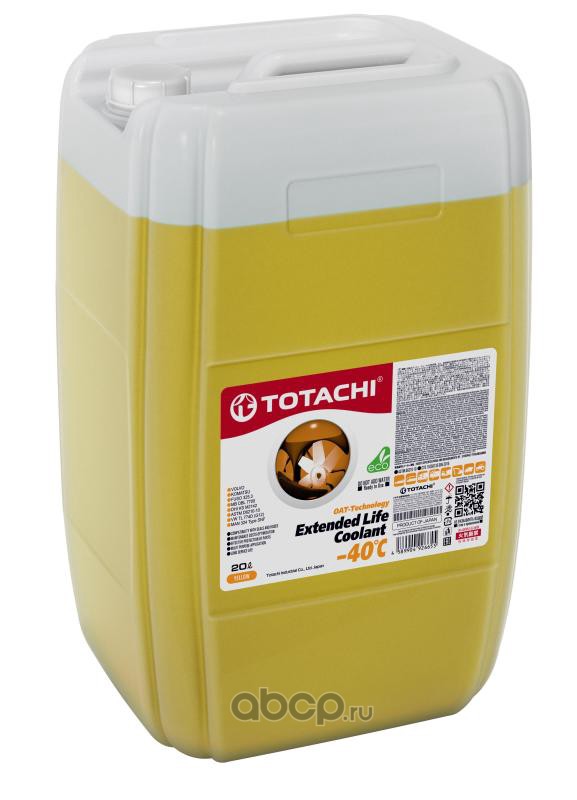 Охлаждающая жидкость TOTACHI ELC   Yellow   -40C     20л